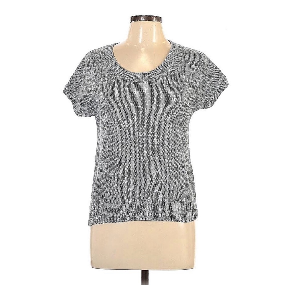 Banana Republic Short Sleeve Sparkle Sweater